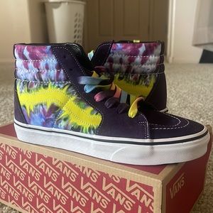 Tye Dye Hi-top Vans